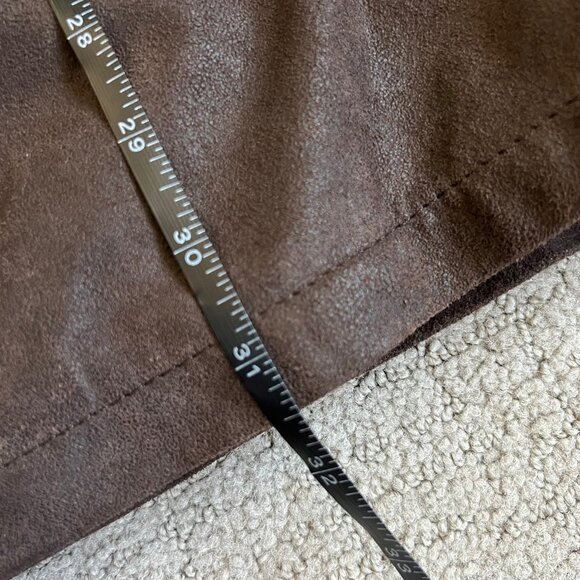 Scully Men’s Brown Leather Suede Double Collar Jacket Sz XL Western Chore EUC - Picture 7 of 11